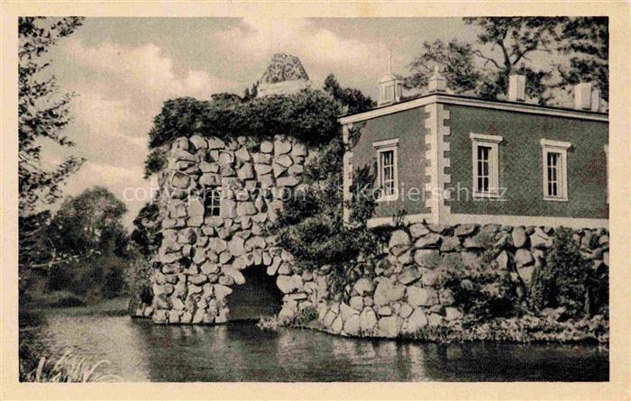 Woerlitzer Park Woerlitz Sachsen-Anhalt Der Stein