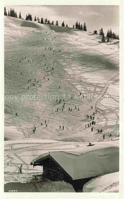 Firstalm Bayrischzell Bayrisch Zell Bayern mit Stuempflinghang
