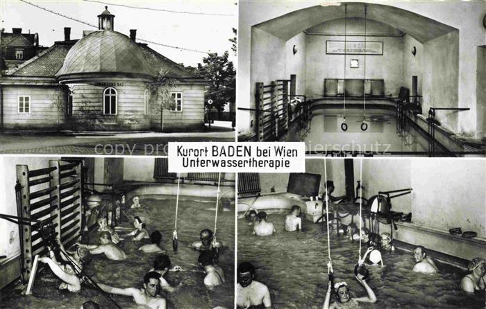 Baden  Wien AT Kurhaus Unterwassertherapie