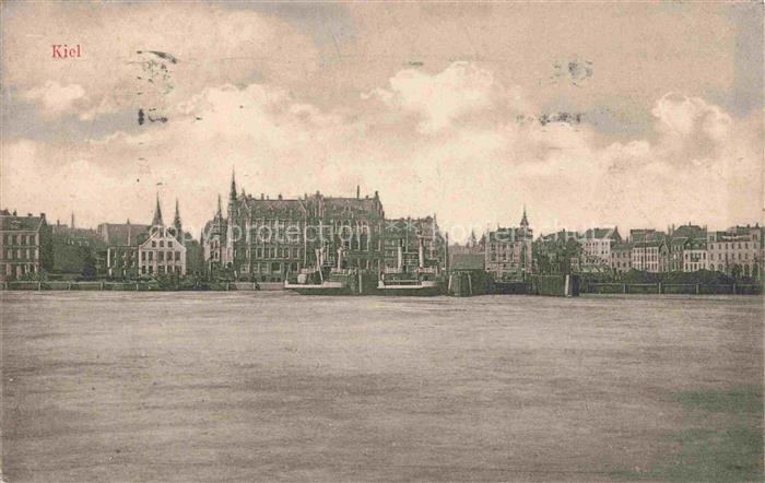 KIEL  CITY Panorama Feldpost