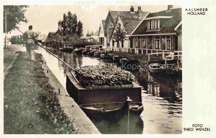 Aalsmeer Noord-Holland NL Grachten