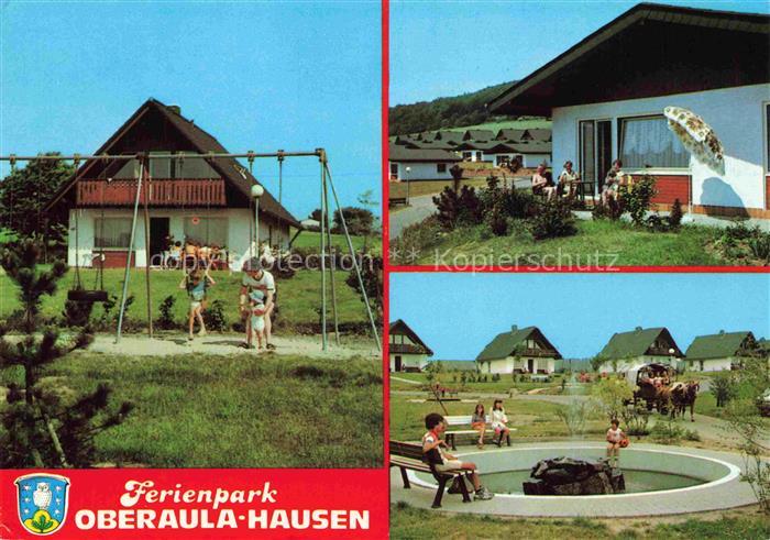 Oberaula Schwalm-Eder-Kreis Hessen Ferienpark Oberaula Hausen Spielplatz Bungalo