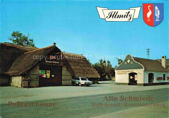 Illmitz Burgenland AT Pusstascheune Alte Schmiede Volkskunst Kunsthandwerk