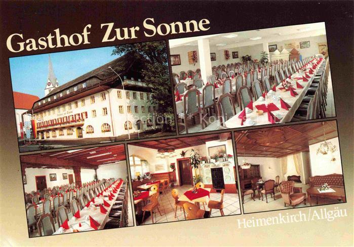 Heimenkirch Gasthof Zur Sonne Gastraeume Festtafel