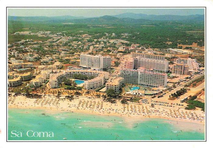 Sa Coma Mallorca ES Fliegeraufnahme