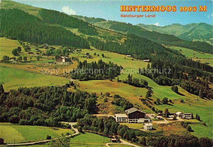 Hintermoos Maria Alm Steinernen Meer Pinzgau AT Fliegeraufnahme