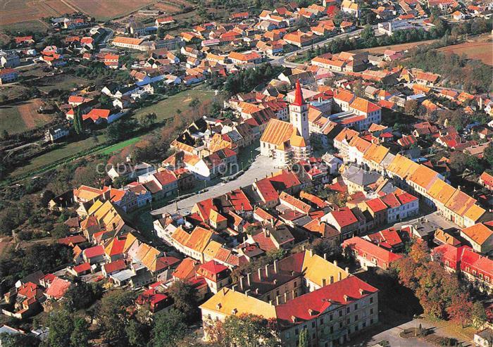 Jemnice Jamnitz Moravske Budejovice Maehrisch Budwitz Trebic CZ Fliegeraufnahme