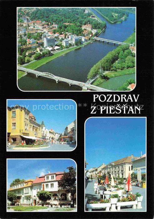 Piestany Pistian Poestyen SK Fliegeraufnahme Ortsmotive