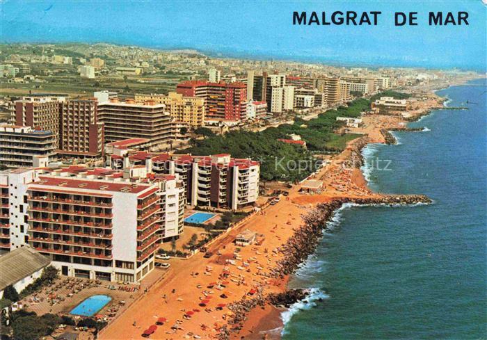 Malgrat-de-Mar Cataluna ES Fliegeraufnahme