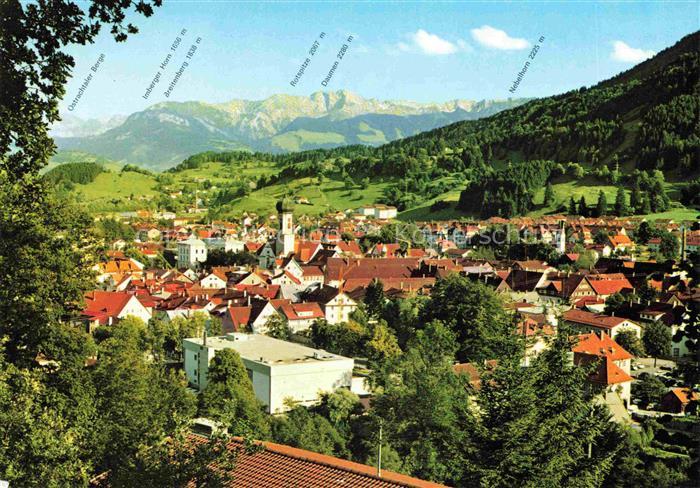 Immenstadt Allgaeu Bayern Panorama