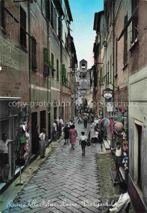 Loano Liguria IT Rue Garibaldi