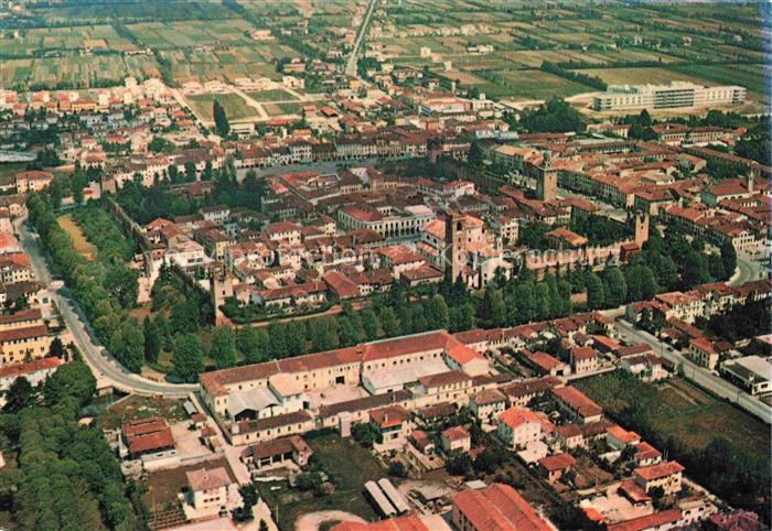 Castelfranco Veneto IT Fliegeraufnahme