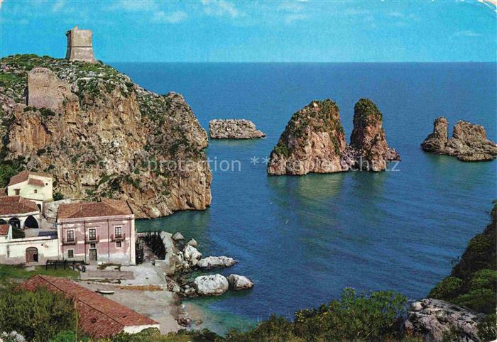 Scopello Castellamare del Golfo TRAPANI Sicilia IT Panorama