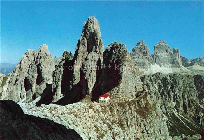 Cadini di Misurina 2837m Veneto IT Rifugio Fonda Savio Torre Wundt Tre Cime di L