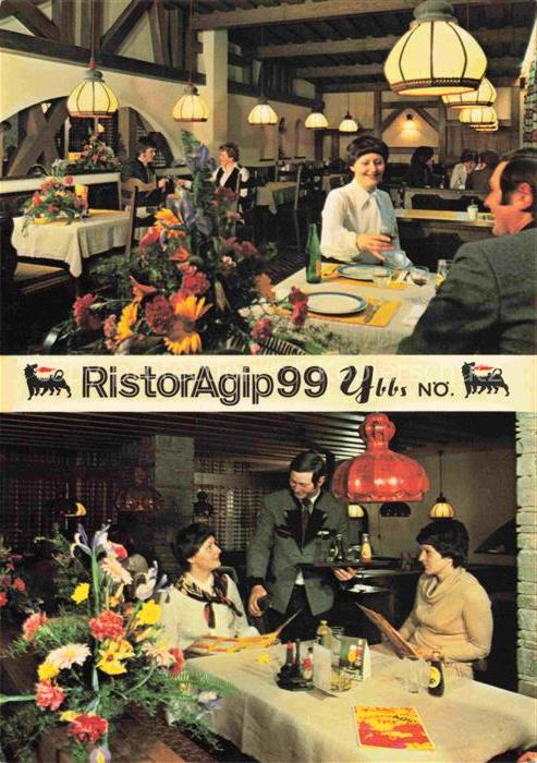 Ybbs Donau Niederoesterreich AT Autobahnrasthaus Ybbs RistorAgip99 Hotel Rose