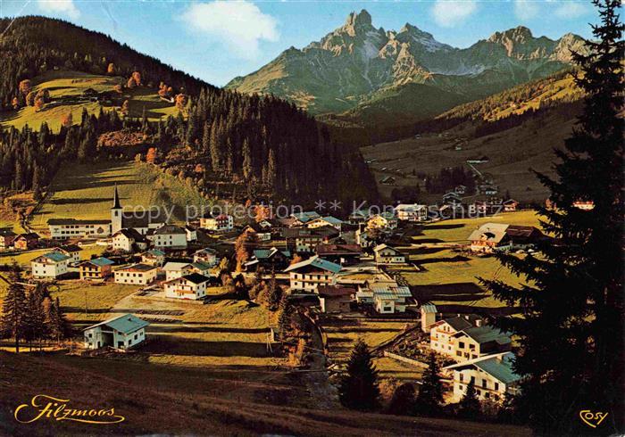 Filzmoos Pinzgau-Pongau AT Panorama mit Bischofsmuetze