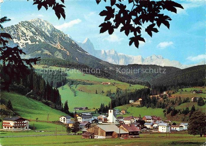 Filzmoos Pinzgau-Pongau AT Panorama mit Dachstein