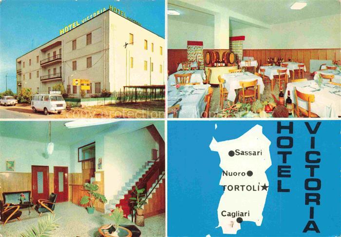 Tortoli Nuoro Sardegna IT Hotel Victoria Gastraum Treppe