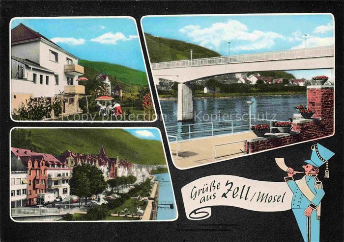 Zell Mosel Rheinland-Pfalz Fremdenzimmer Haas Moselblick