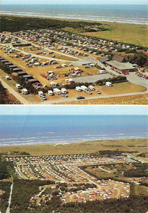 Aalbaek DK Skiveren Camping Fliegeraufnahme