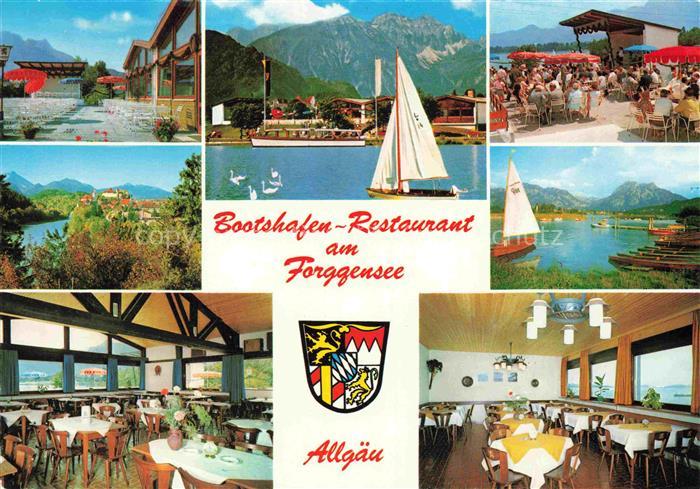 STUTTGART  CITY Bootshafen Restaurant am Forggensee Gastraeume Panorama Terrasse