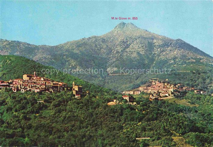 Marciana Marina Isola d Elba Toscana IT e Poggio Visti da levante Monte Giove