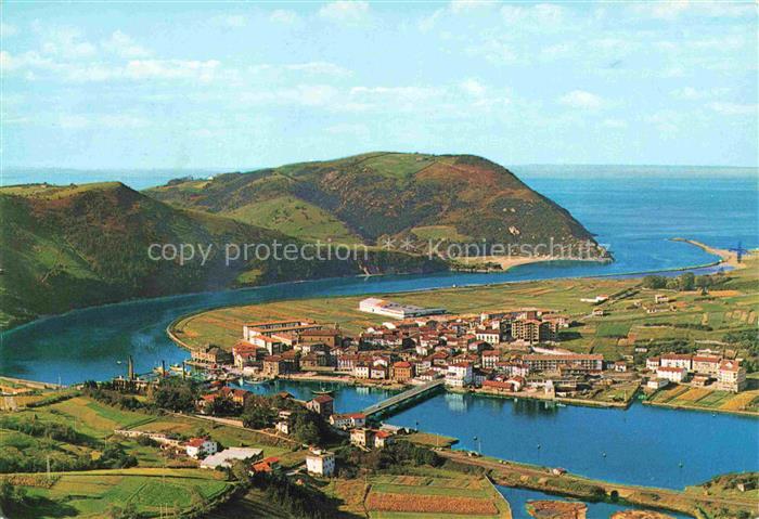 Orio Costa Vasca Guipuzcoa ES Fliegeraufnahme