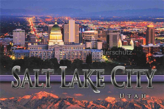 Salt Lake City Utah USA Panorama