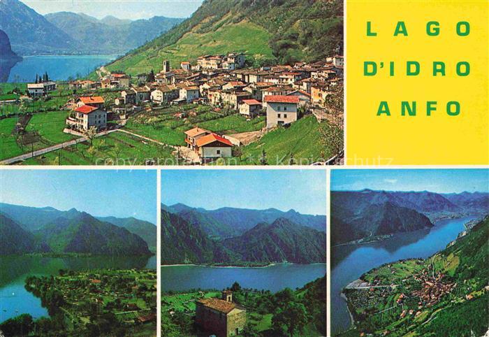 Anfo Lago d Idro Val Sabbia BRESCIA Lombardia IT Panorama Teilansichten