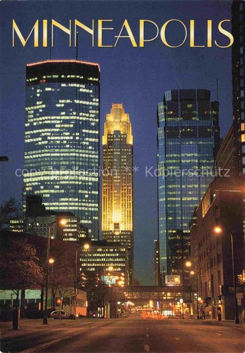 Minneapolis Minnesota USA Teilansicht