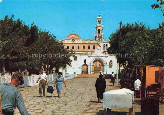 Tinos Insel Tinos aegaeis Greece Kirche der Maria Verkuendung
