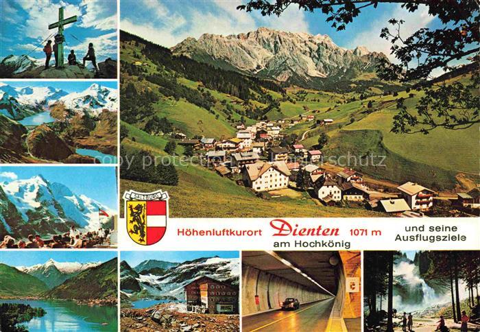 Dienten Hochkoenig Pinzgau-Pongau AT Gletscherdrachen Gletscherbahn Tauernkraftw