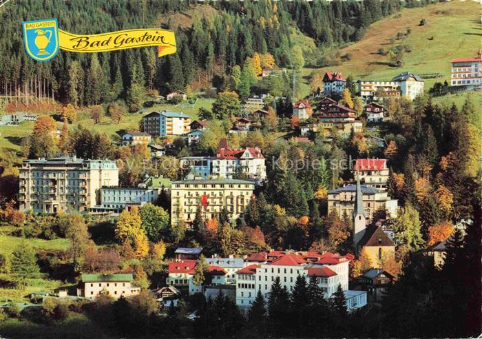 BAD GASTEIN Badgastein Pinzgau Pongau AT Ortsansicht