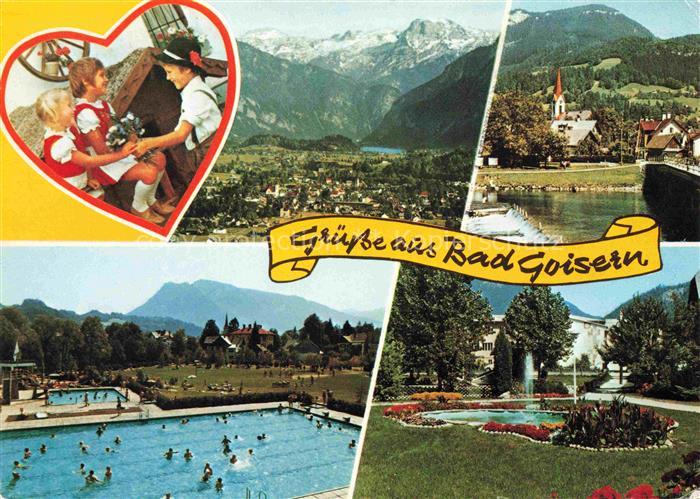 Bad Goisern Salzkammergut Bad Traunviertel Oberoesterreich AT Panorama Schwimmba