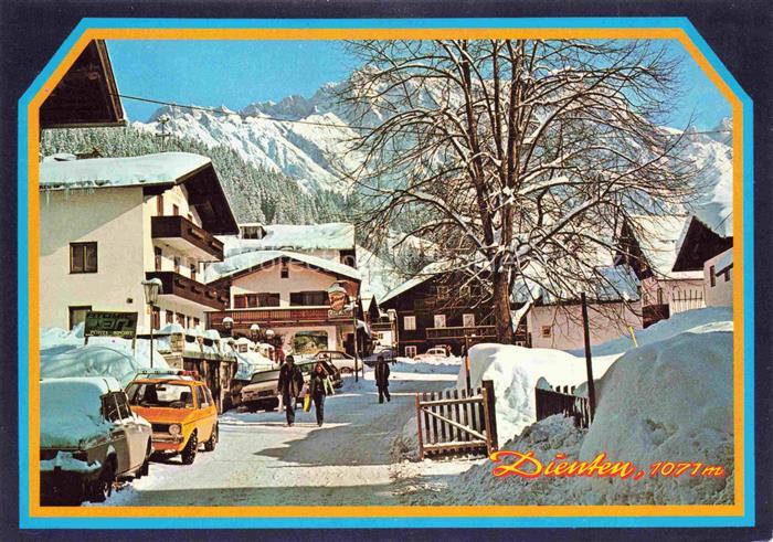 Dienten Hochkoenig Pinzgau-Pongau AT Ortspartie