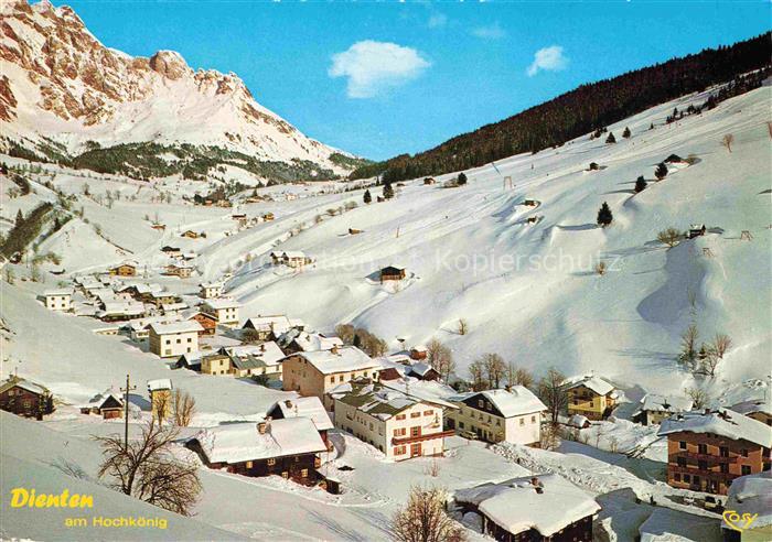 Dienten Hochkoenig Pinzgau-Pongau AT Winterpanorama