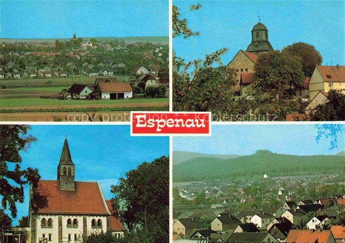 Espenau KAssEL Hessen Panorama Rathaus Kirche