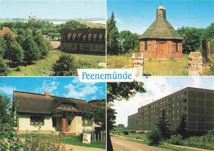 Peenemuende Deich Kirche Neues Einfamilienhaus Neubauten