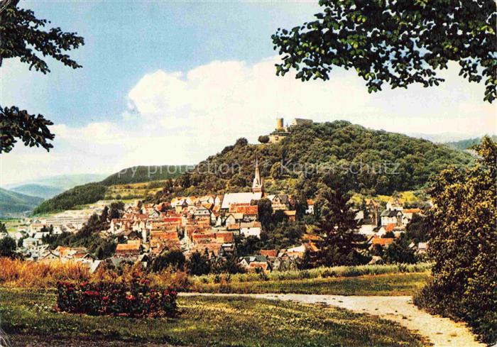 Biedenkopf Lahn Hessen Panorama Schloss