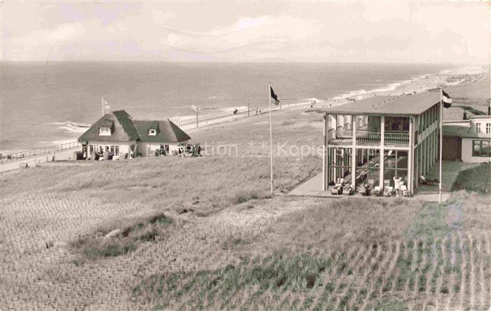 WESTERLAND Sylt Liegehalle und Strandhaeuschen