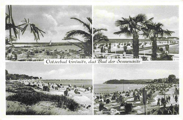 GRoeMITZ Ostseebad Strand Promenade