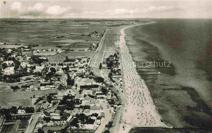 DAHME  Ostseebad Schleswig-Holstein Fliegeraufnahme