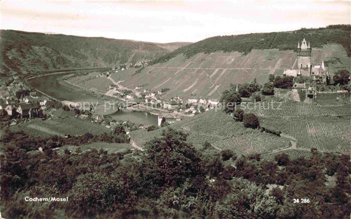 Cochem Kochem Mosel Fliegeraufnahme