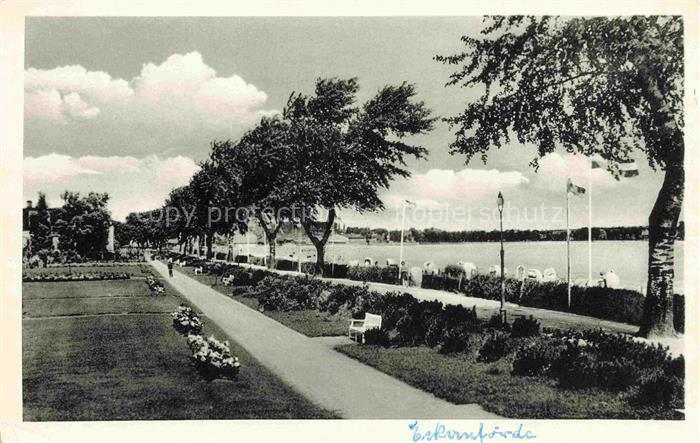 ECKERNFoeRDE Ostseebad Kurpromenade