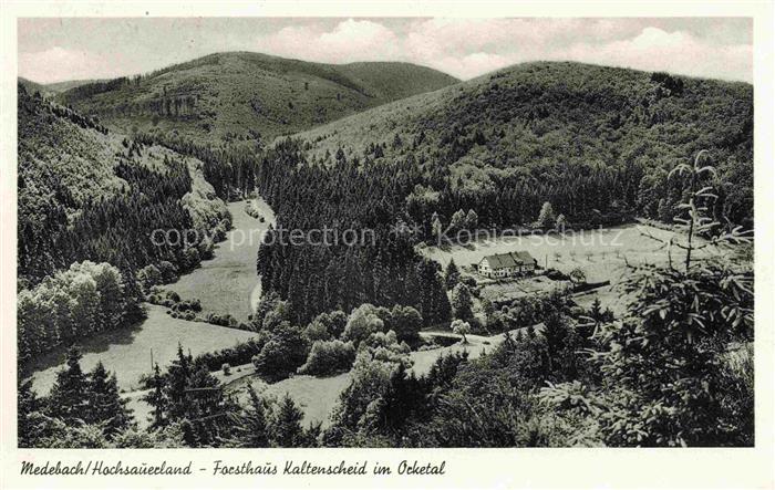 Medebach Hochsauerlandkreis NRW Forsthaus Kaltenschei im Ocketal
