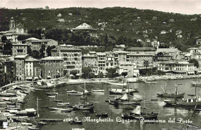 SANTA MARGHERITA  Ligure Genova IT Panorama del Porto