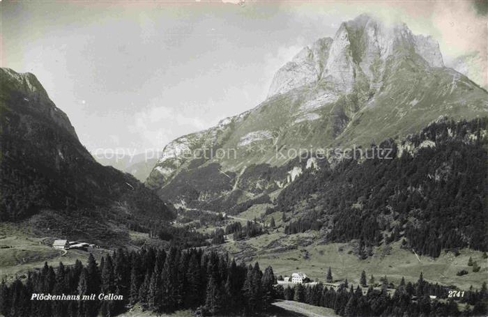 Ploeckenhaus 1250m Koetschach-Mauthen Kaernten AT mit Cellon