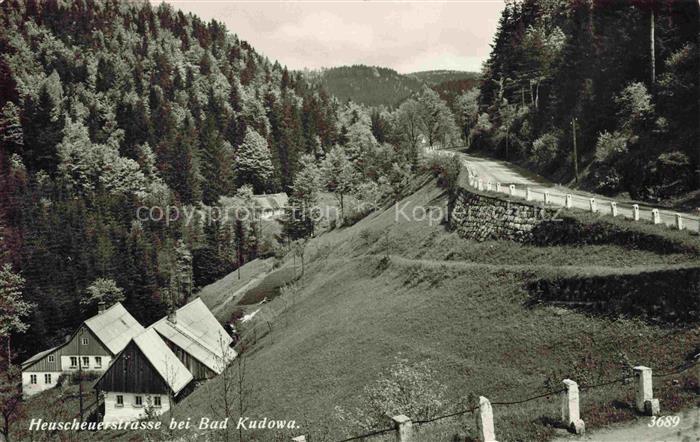 Bad Kudowa Kudowa-Zdroj Niederschlesien PL Heuscheuerstrasse