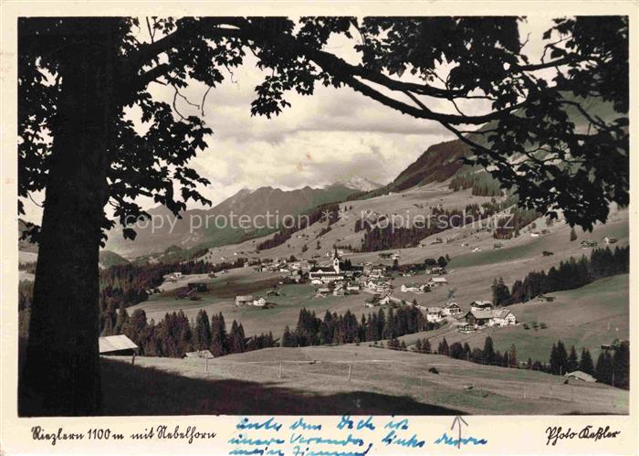 Riezlern Kleinwalsertal Vorarlberg AT mit Nebelhorn