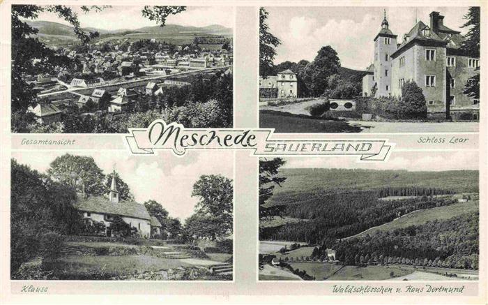 Meschede Arnsberg Hochsauerlandkreis NRW Klause Haus Dortmund Schloss Lear